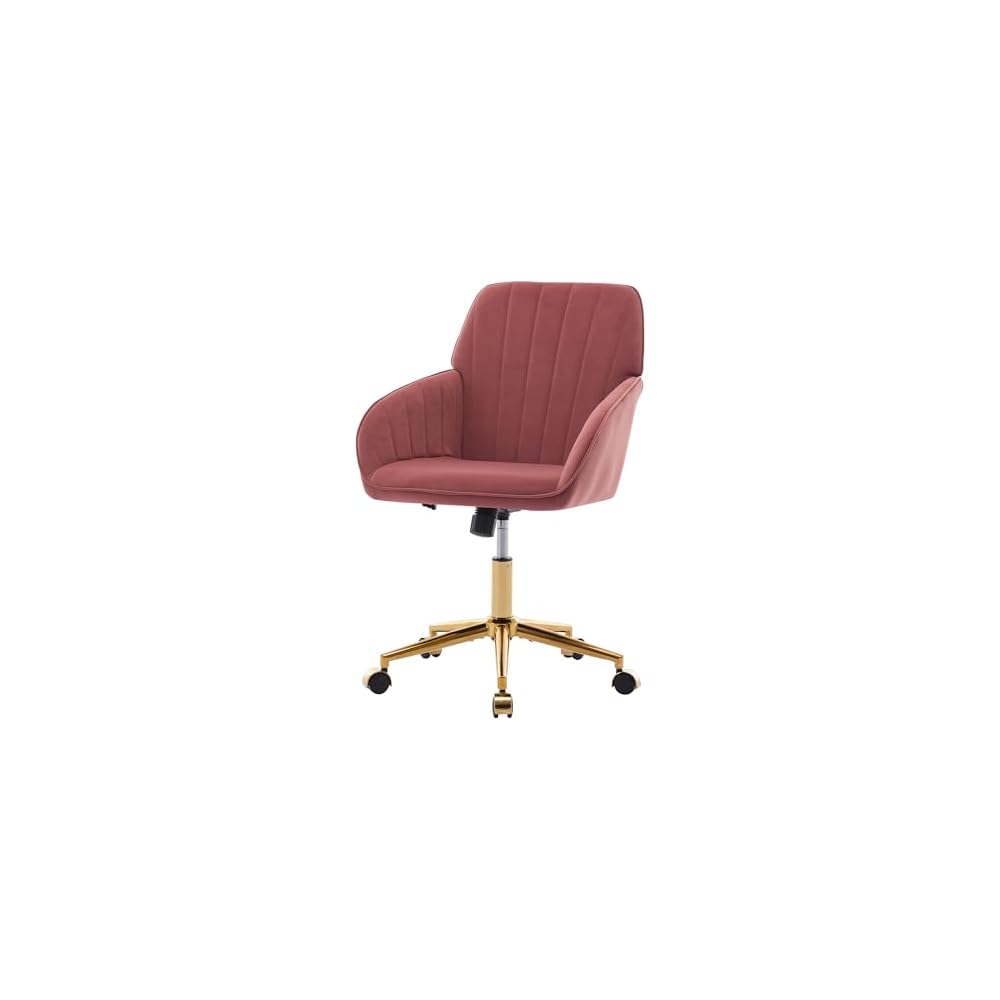 Adjustable Office Chair, Home Bedroom, Ergonomic Swivel Chair, Backrest Seat, Comfortable for Long Sitting UX643