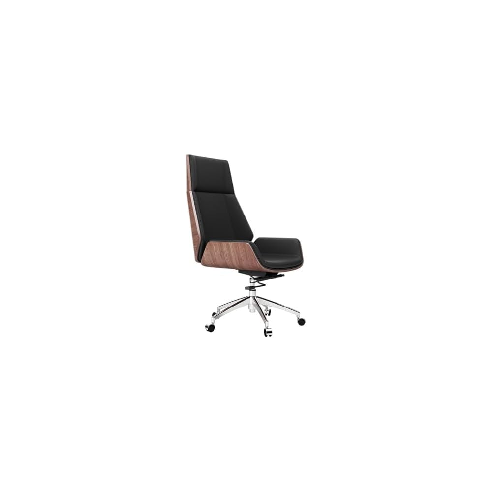 Office ChairComputer ChairHousehold Staff Conference Swivel Chair(Black)