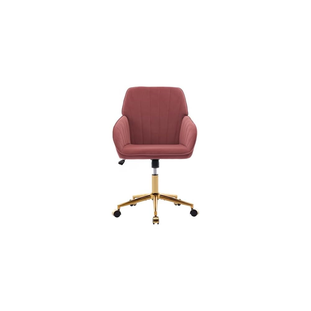 Adjustable Office Chair, Home Bedroom, Ergonomic Swivel Chair, Backrest Seat, Comfortable for Long Sitting UX643