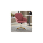 Adjustable Office Chair, Home Bedroom, Ergonomic Swivel Chair, Backrest Seat, Comfortable for Long Sitting UX643