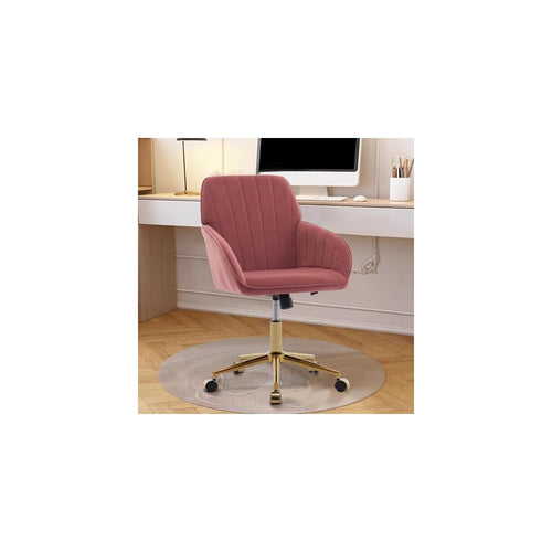 Adjustable Office Chair, Home Bedroom, Ergonomic Swivel Chair, Backrest Seat, Comfortable for Long Sitting UX643
