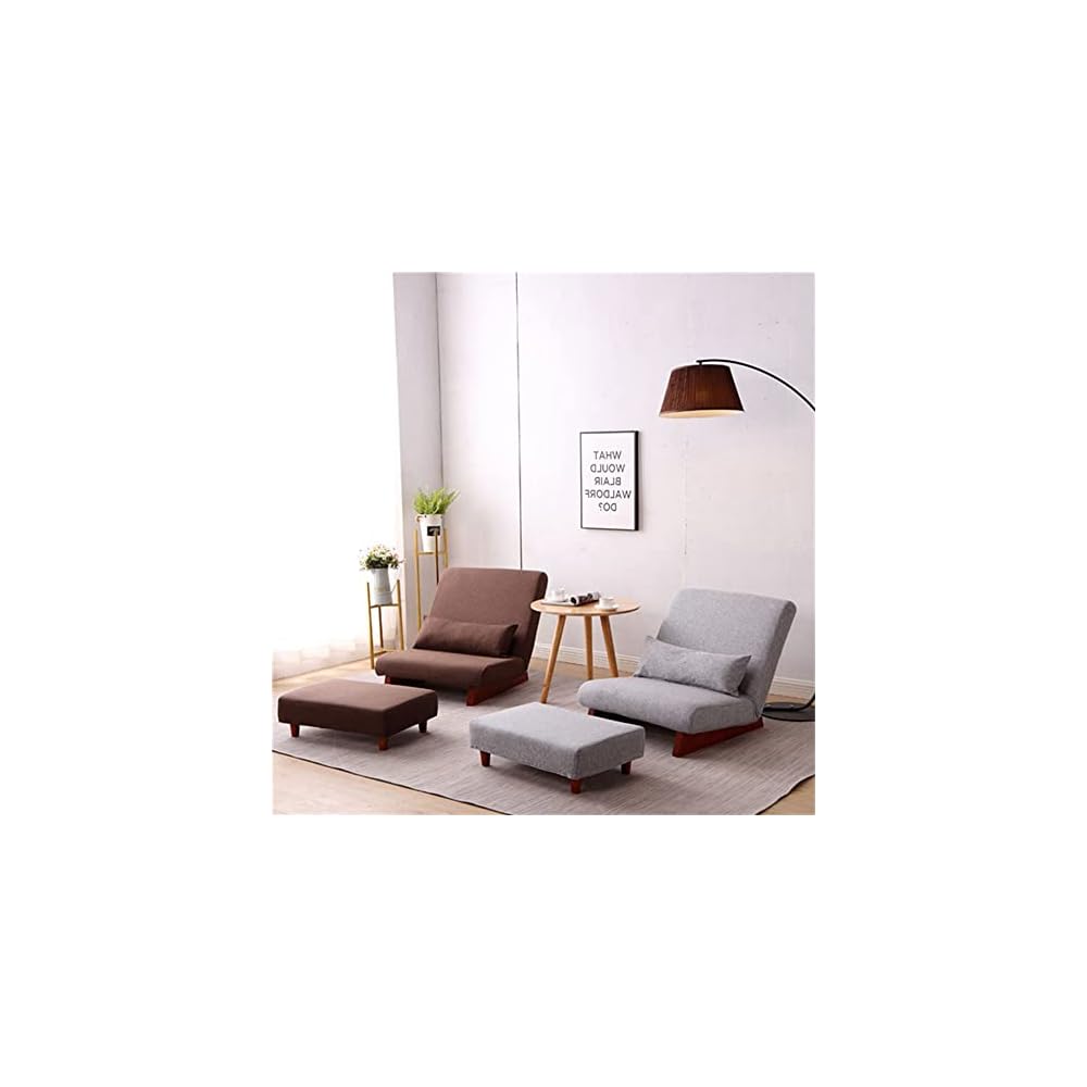 Furniture Floor Folding Single Sofa Chair Lounge Recliner Occasional Accent for Living Room