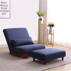 Furniture Floor Folding Single Sofa Chair Lounge Recliner Occasional Accent for Living Room
